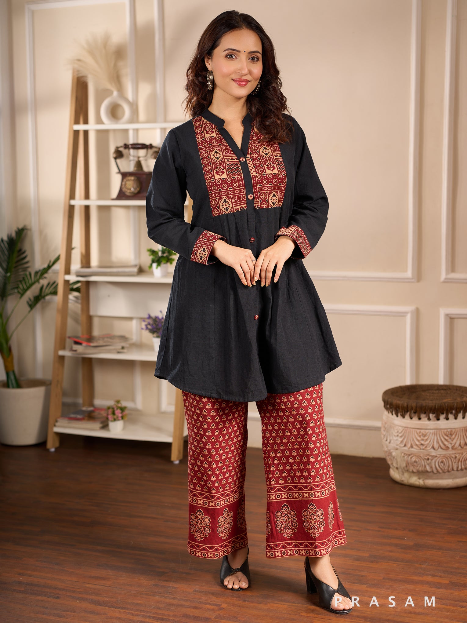 Autumnal Dawn Cotton Co-ord Set