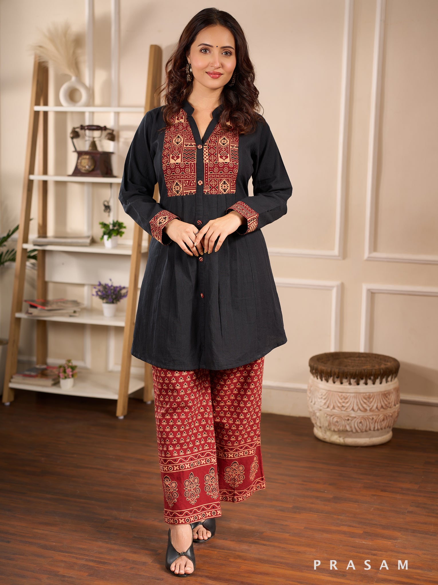 Autumnal Dawn Cotton Co-ord Set