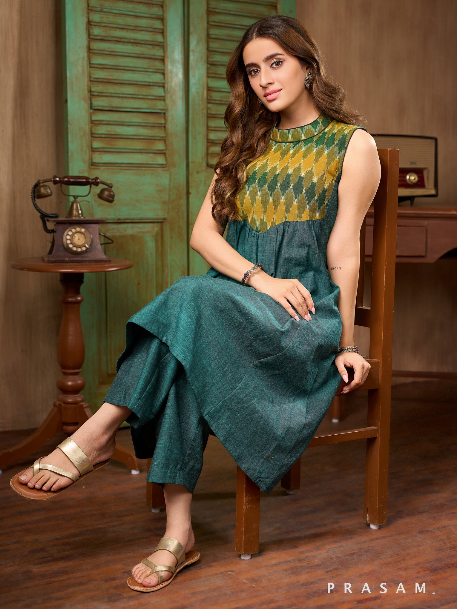 Savannah Sun Cotton Kurta Set