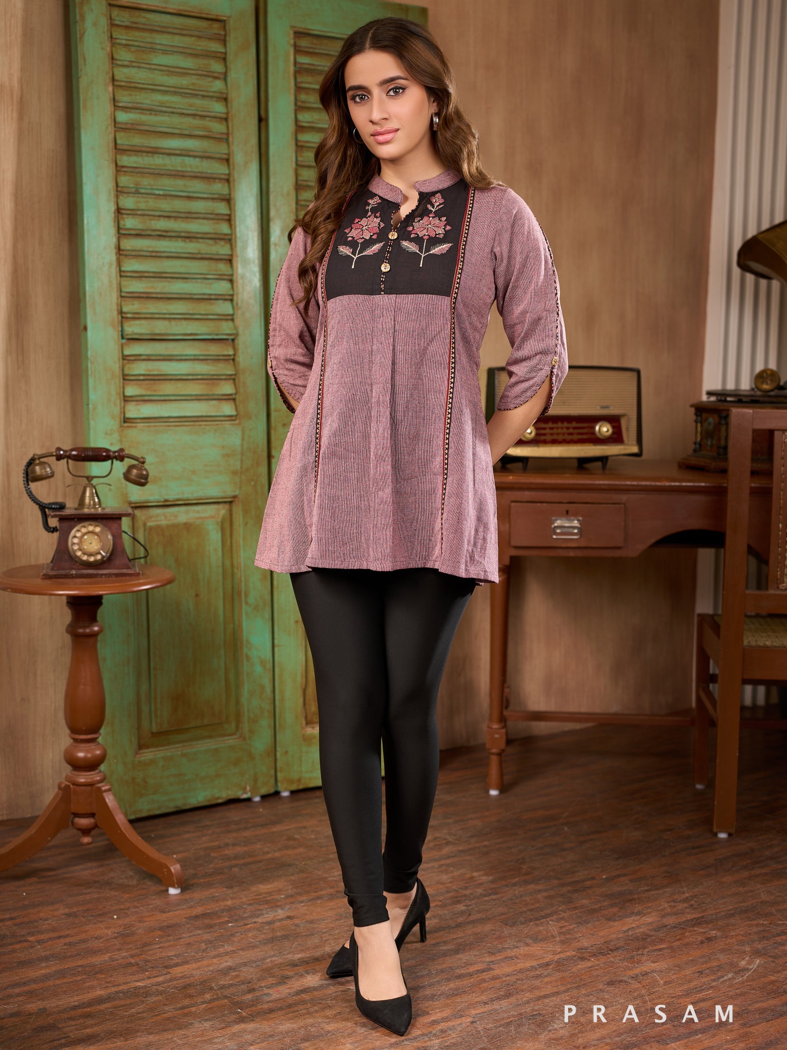 Gypsy Floral Cotton Tunic