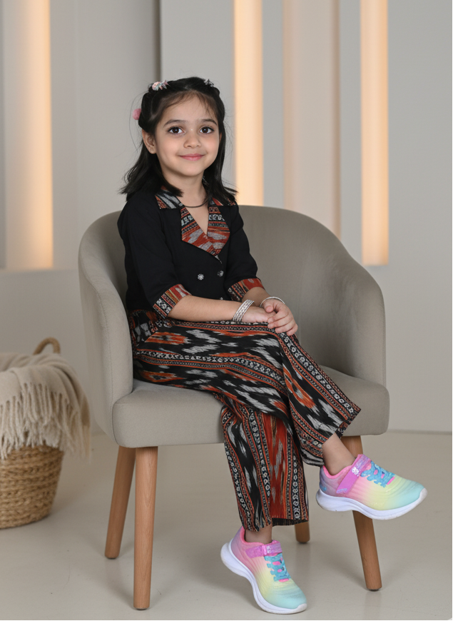 Everyday Edge Ikat Top & Trouser Set