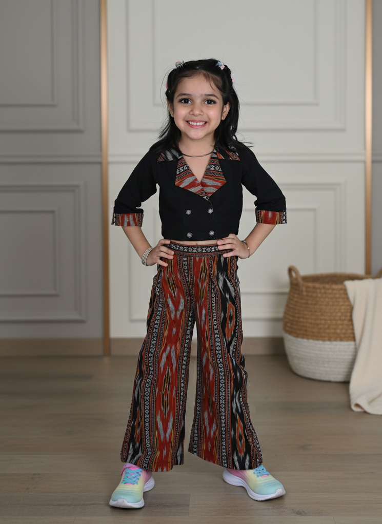 Everyday Edge Ikat Top & Trouser Set