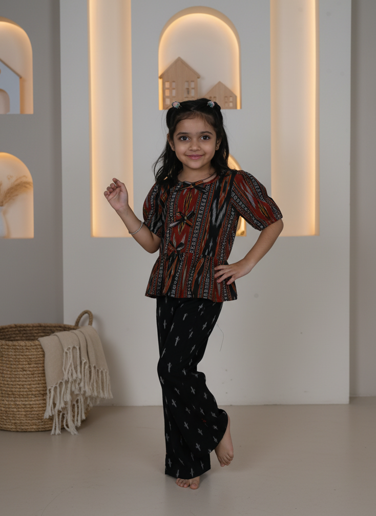 Happy Weaves Cotton Ikat Set