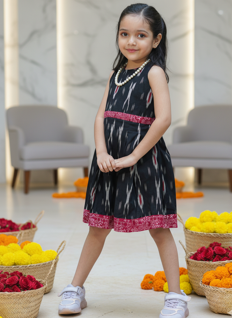 Let her twirl in comfort and style with our pure cotton Ikat frock. 🌸
Handcrafted with breathable fabric and vibrant patterns, it’s perfect for everyday play or festive celebrations — gentle on skin, big on charm.