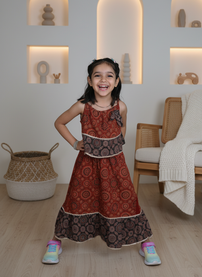 Tiny Traditions Gota Ajrak Set