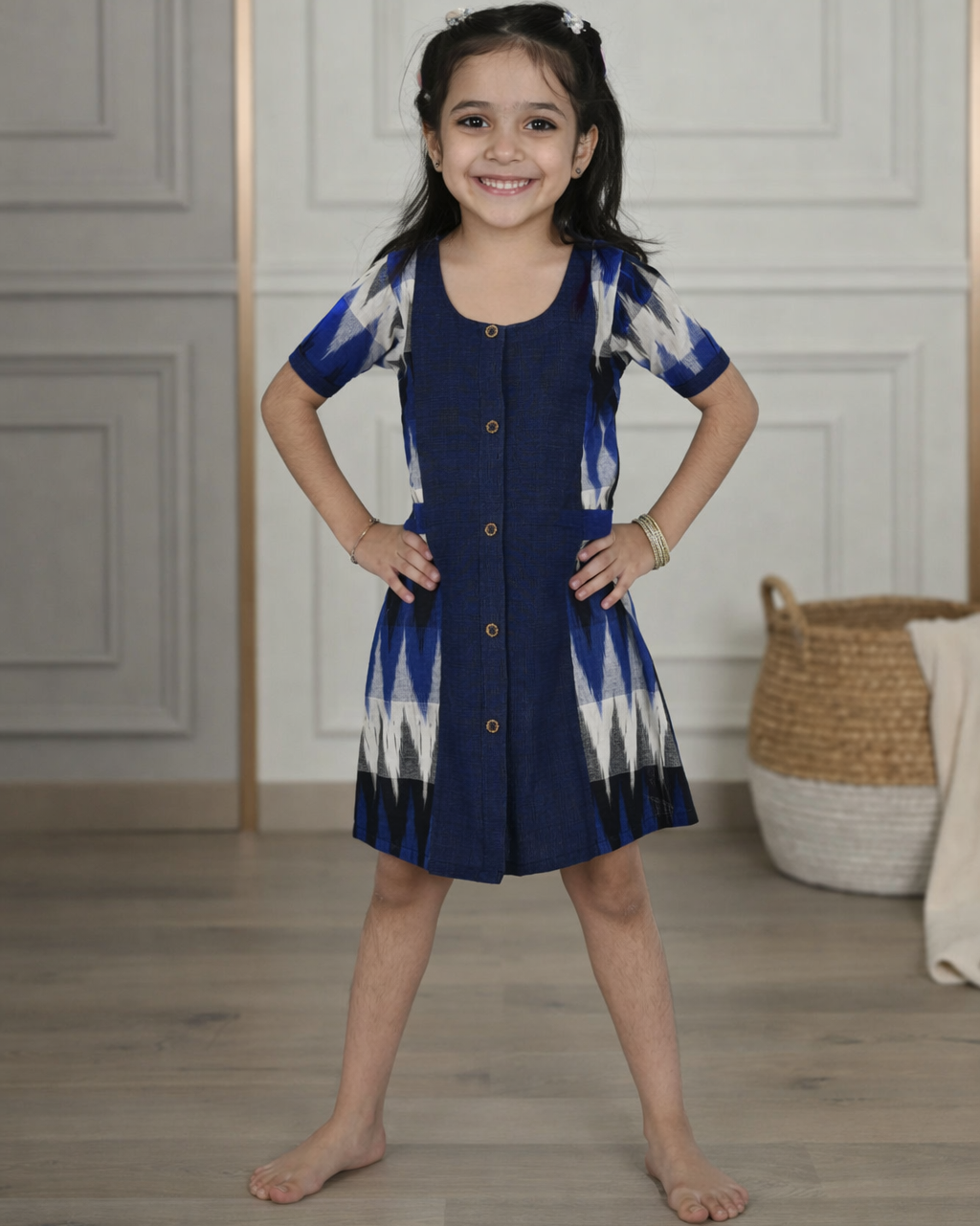 Weave & Wonder Ikat Dress
