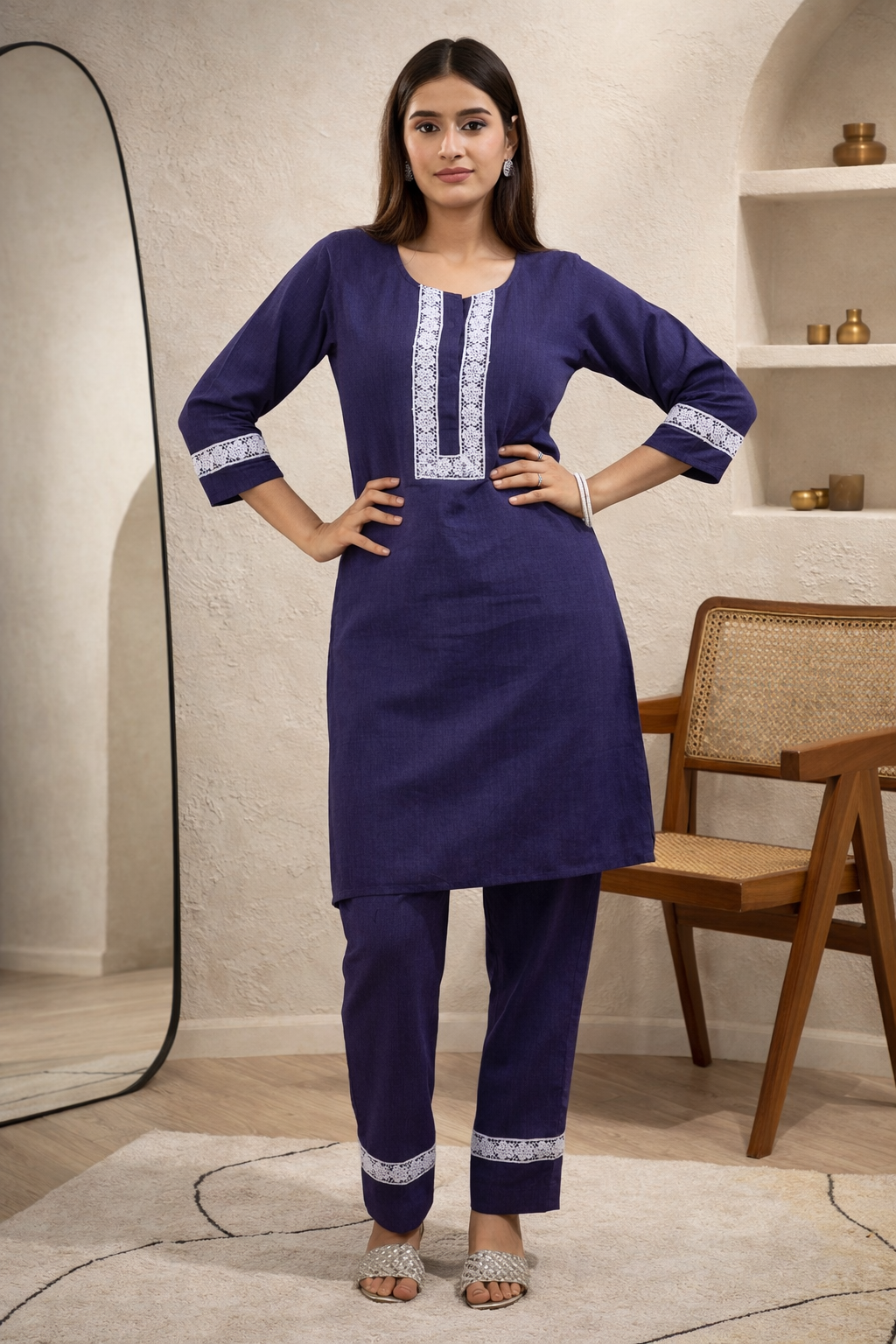 Dusk - Violet Cotton Set