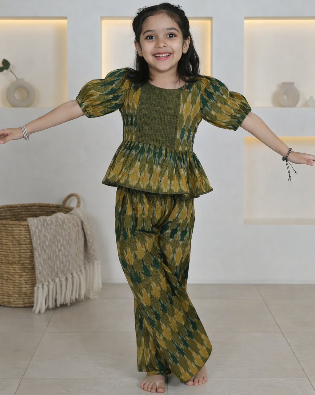Ikat Giggles Loom Co-Ord Set
