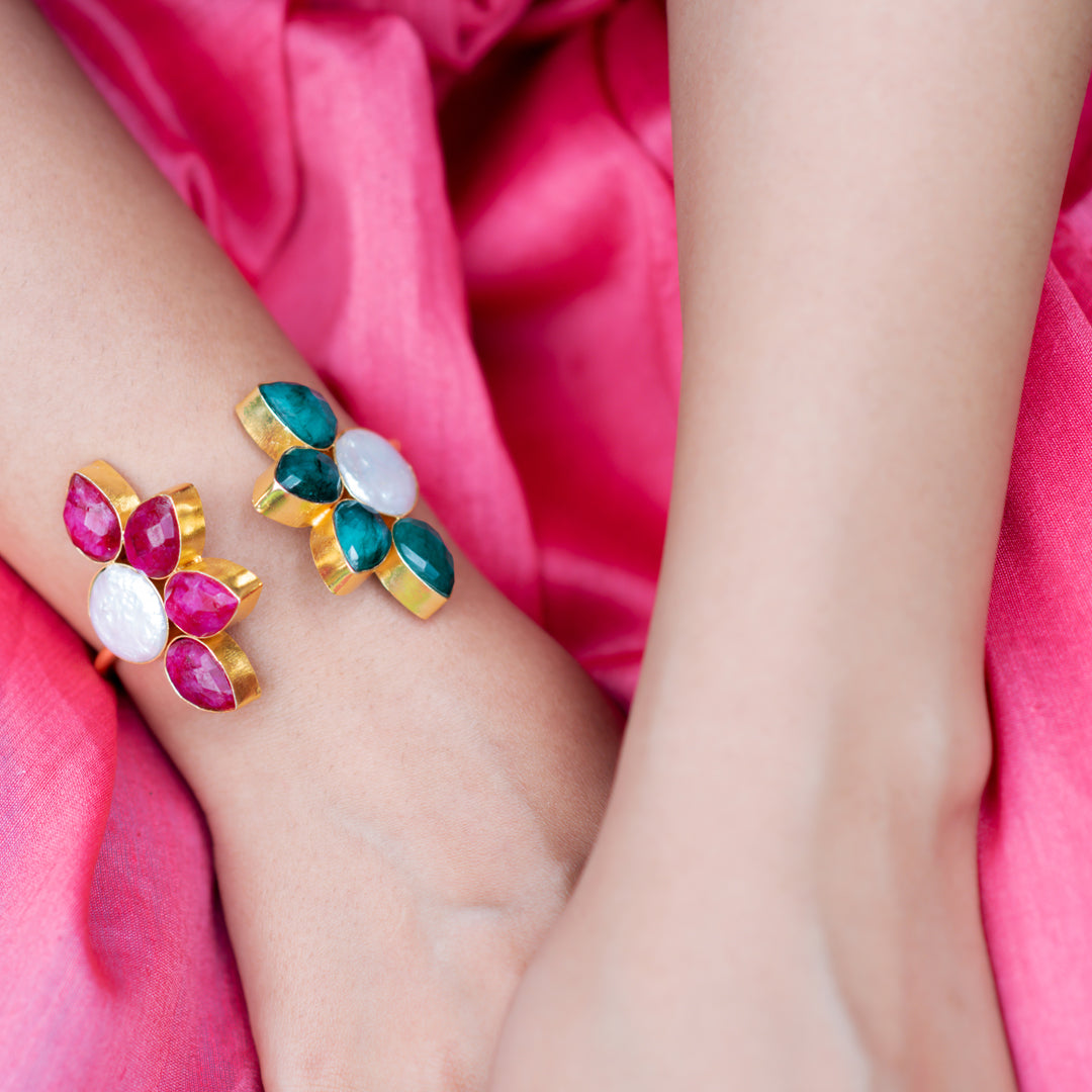 Complementary Foliage Artisanal Cuff