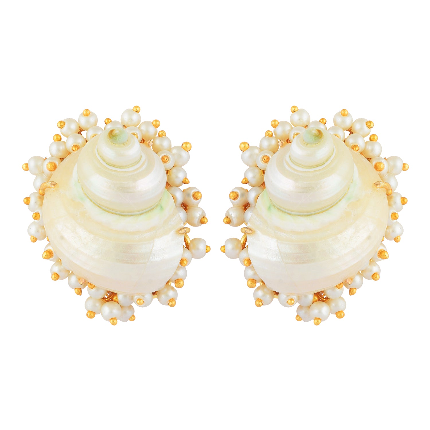 Gemstone Artisanal Stud Earring