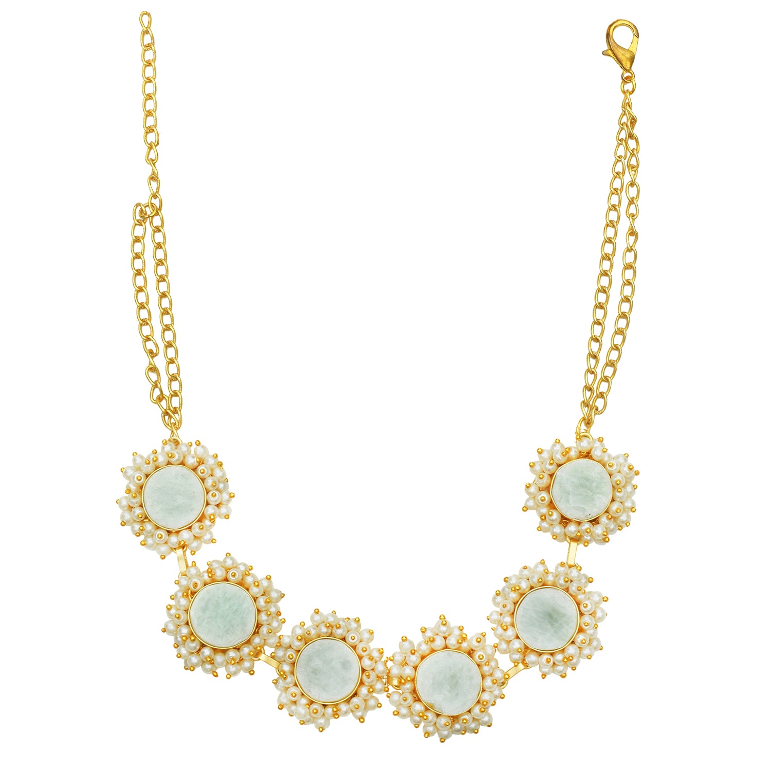 Jade tone Artisanal Neck piece