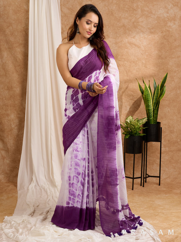 Rangat - Cotton Tie and Dye Saree