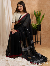 Ridhaa - Cotton Jamdani Saree