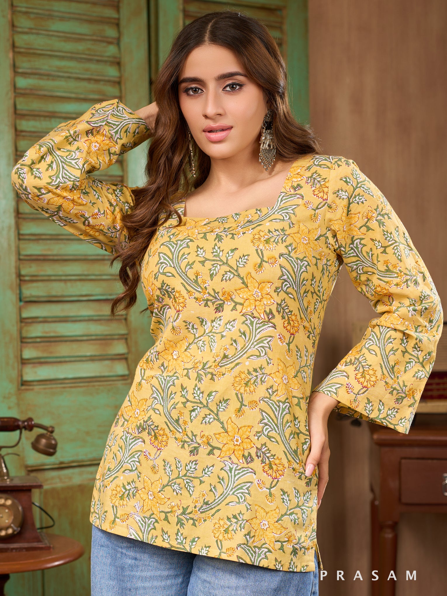 Lemon Grove Corset Top