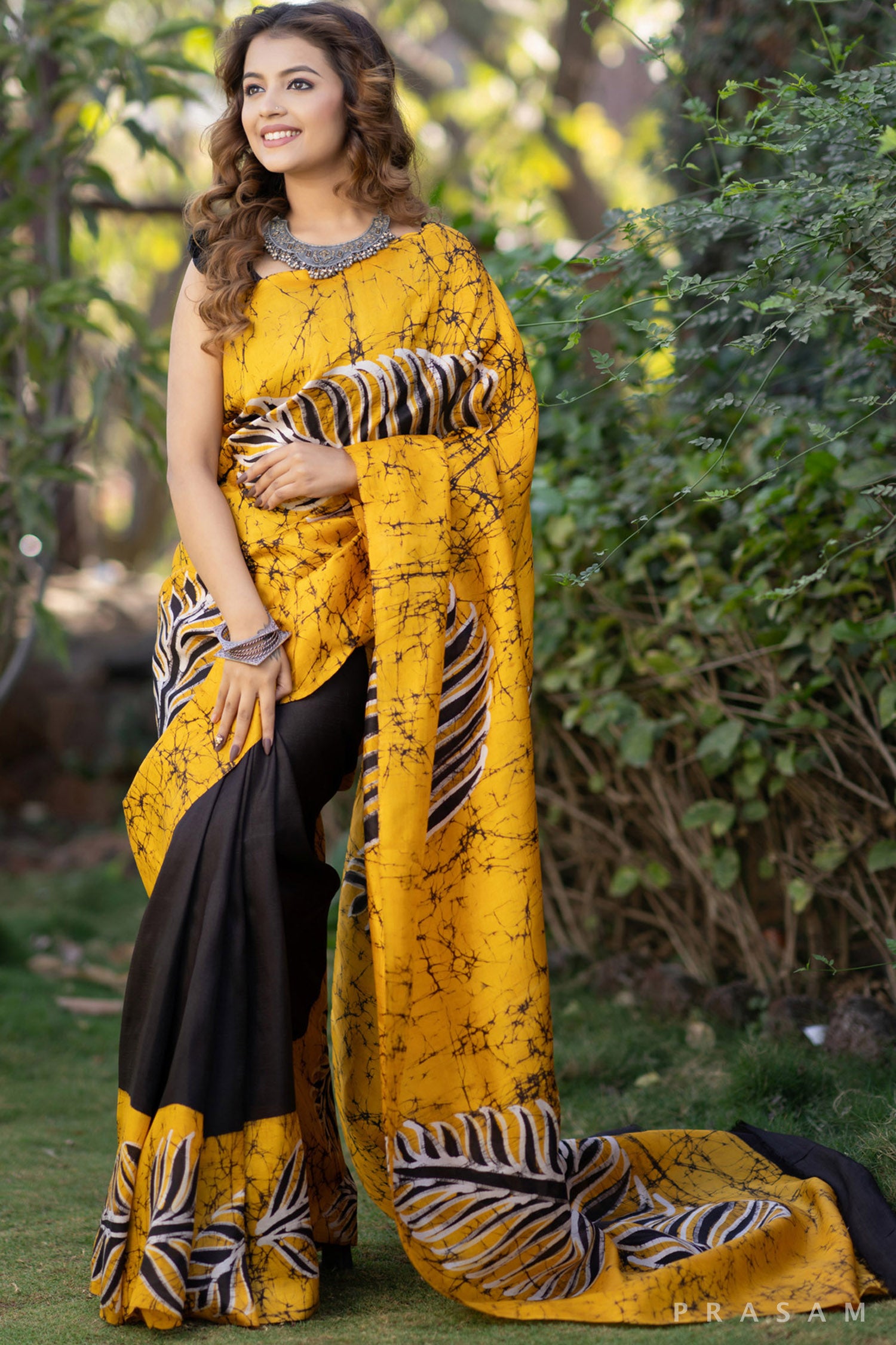 Sona Utsah pure silk batik saree