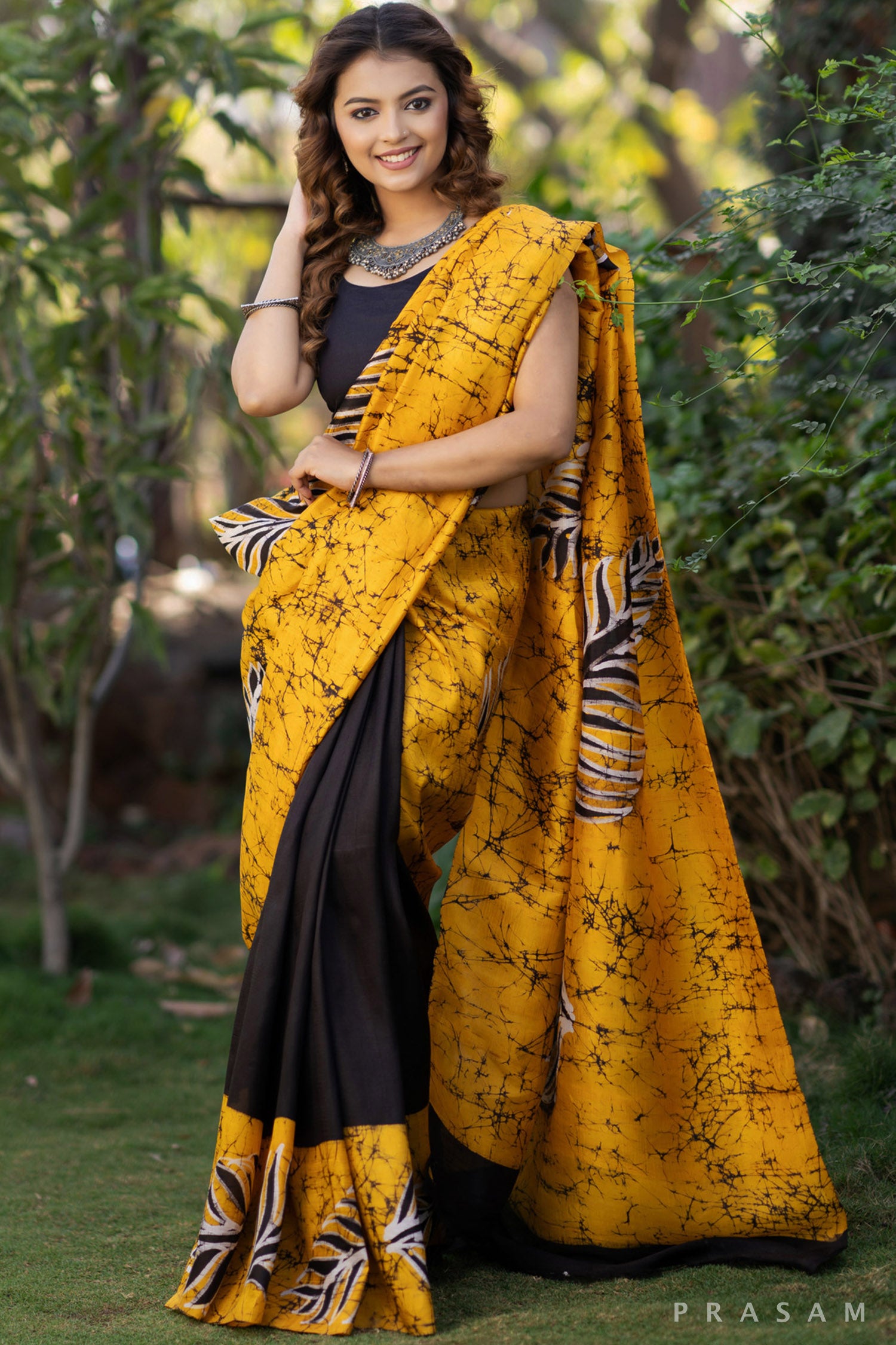 Sona Utsah pure silk batik saree