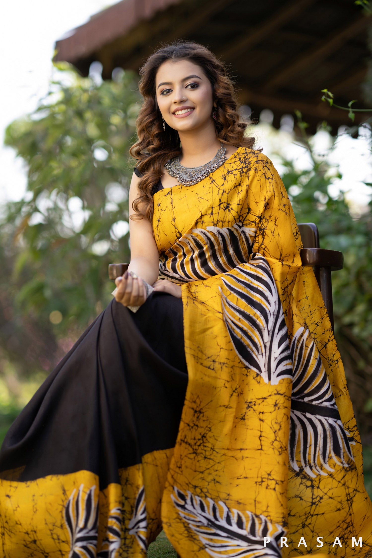 Sona Utsah pure silk batik saree