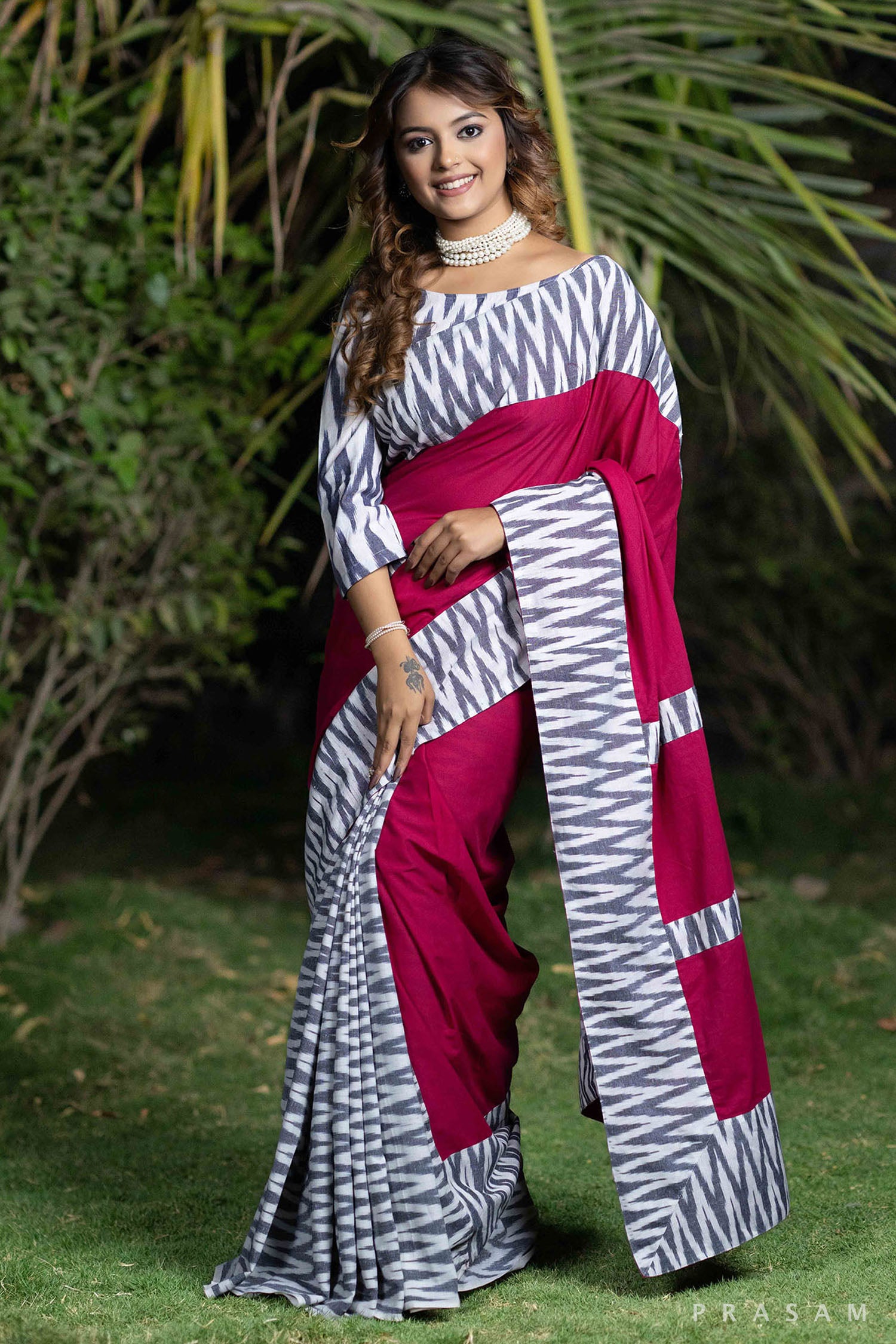 Swapnali Ikat-Cotton Saree