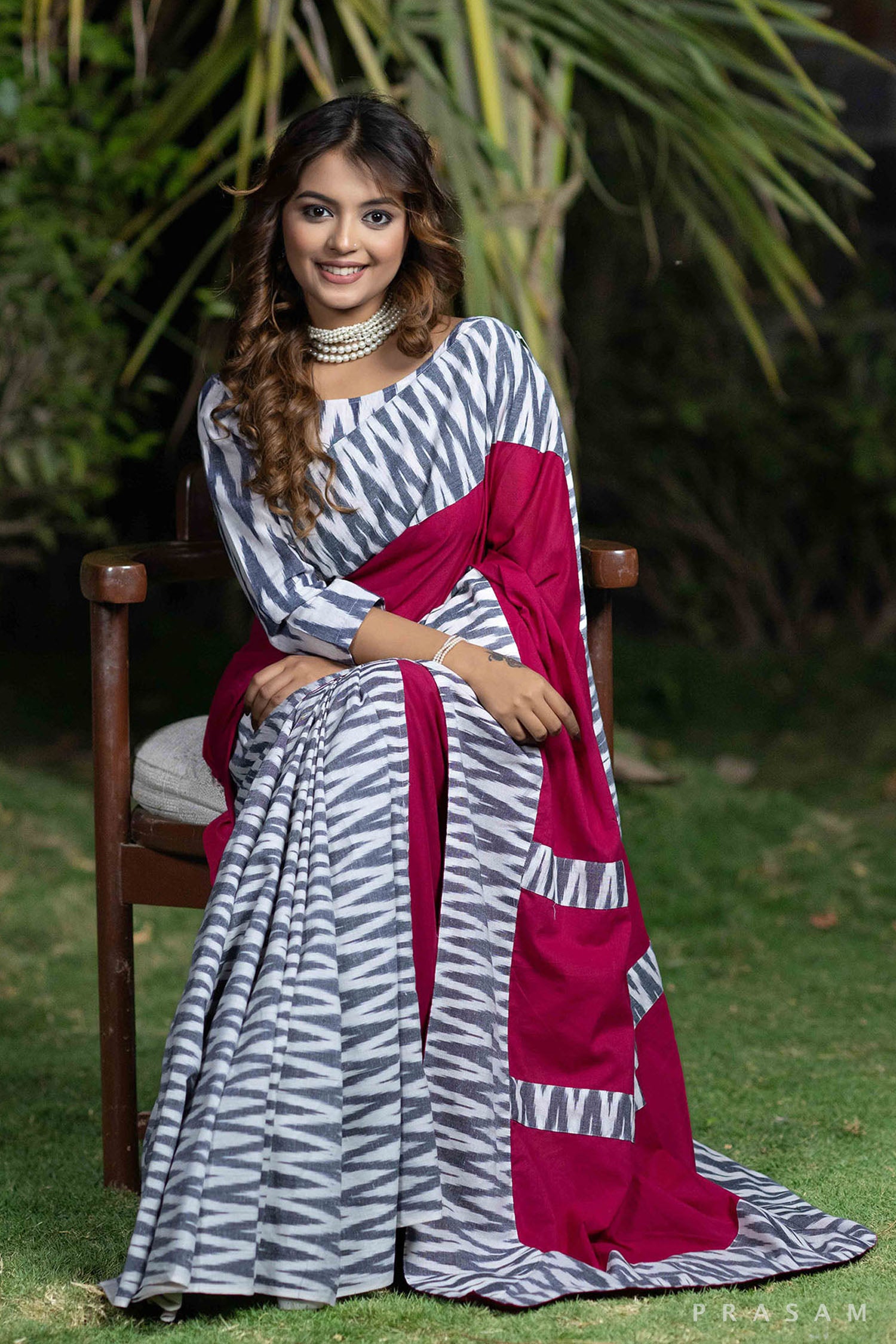 Swapnali Ikat-Cotton Saree