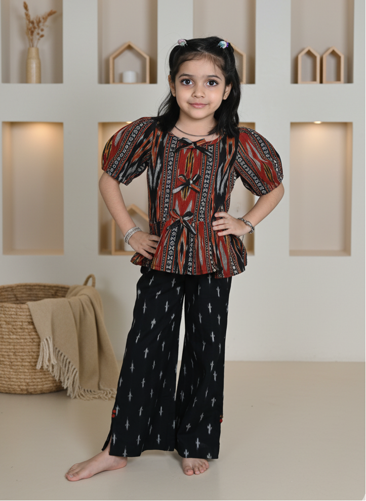 Happy Weaves Cotton Ikat Set