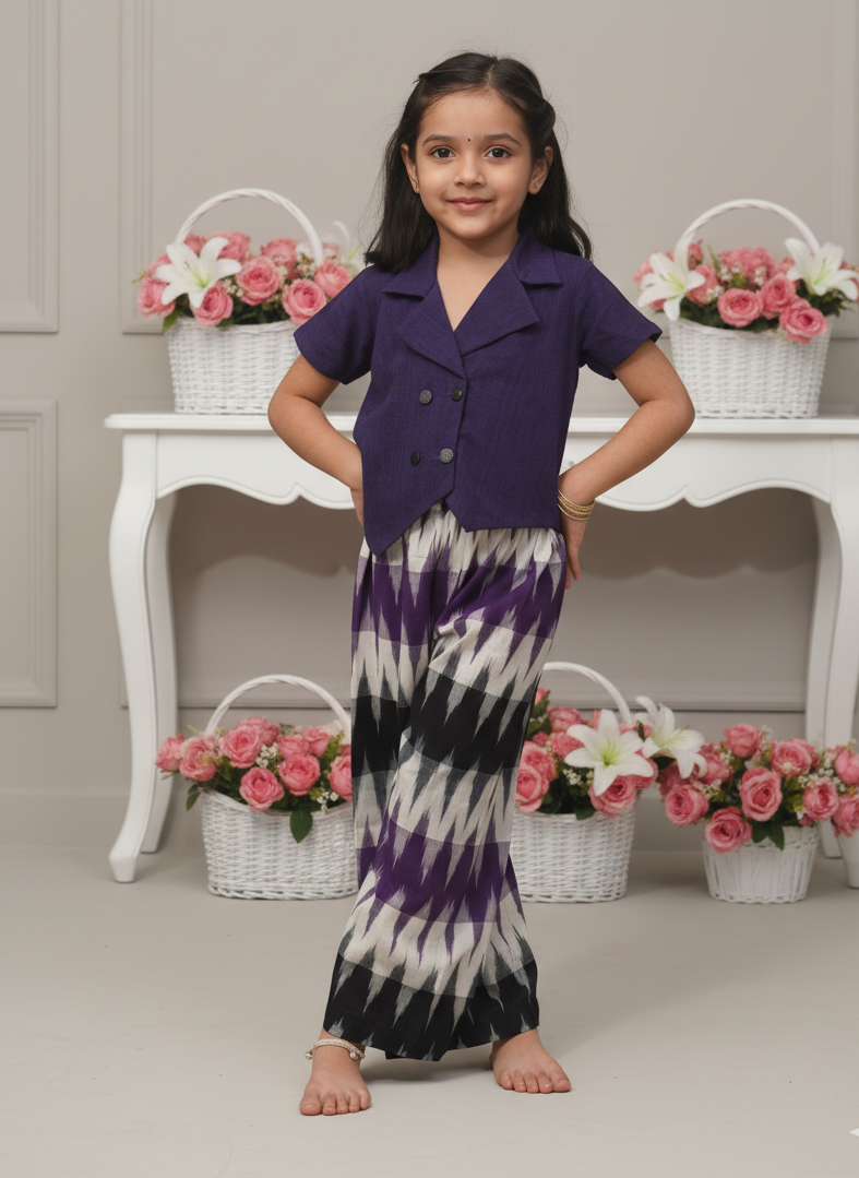 Stay effortlessly chic in our pure cotton Ikat top &amp; trouser set. 🌿
Soft, breathable, and handcrafted to perfection — blending heritage weave with everyday comfort for modern living.