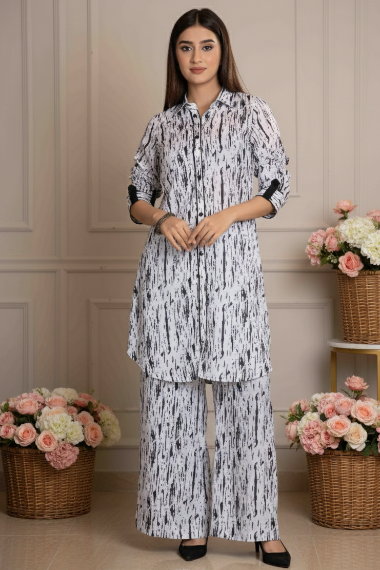 MonoStroke Chic Co-ord Set