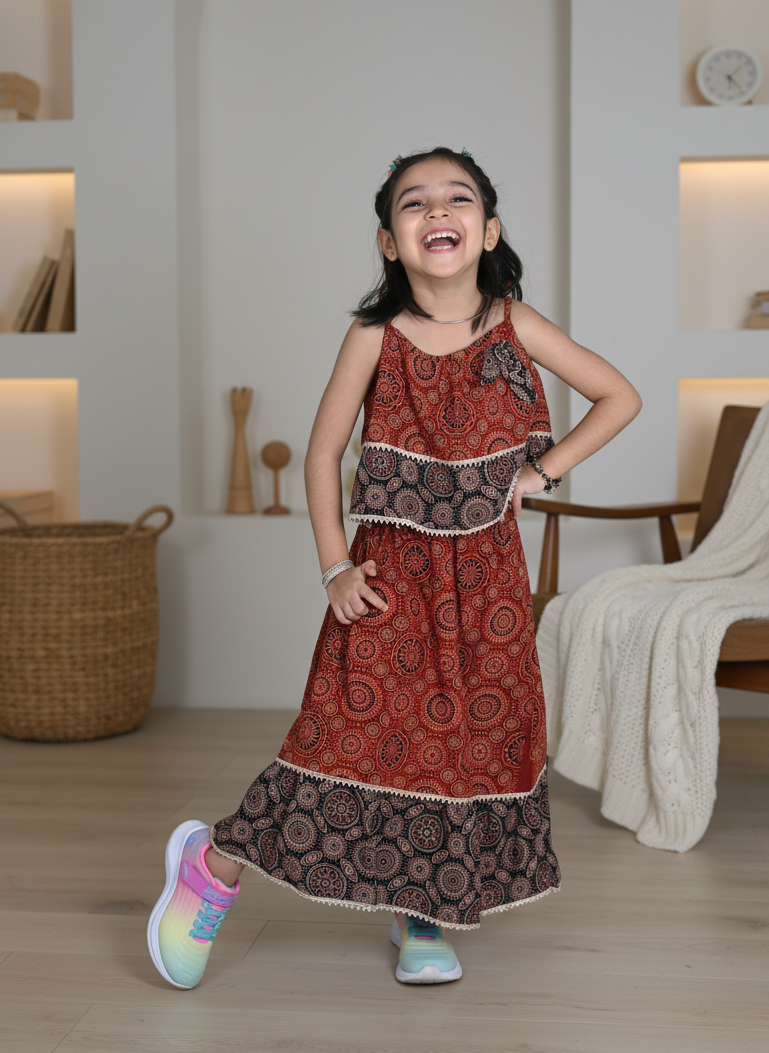 Tiny Traditions Gota Ajrak Set