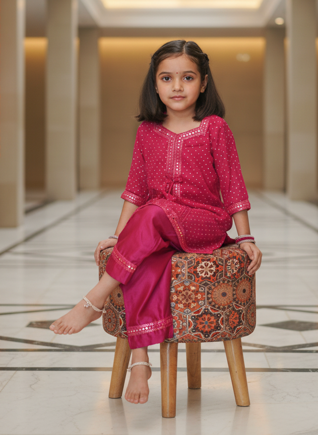 Step into effortless grace with our handcrafted georgette block print kurta &amp; trouser set. ✨
Soft, lightweight, and airy — designed for all-day comfort with a touch of festive charm.