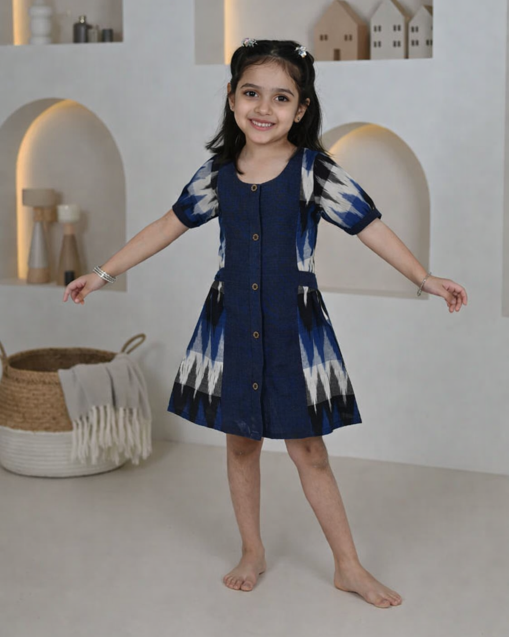 Weave & Wonder Ikat Dress