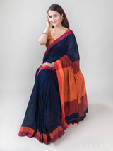 Influential Enthu-Cotton Handwoven Saree Prasam Crafts