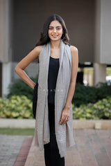 Simple And Native-Pashmina Weave Stole